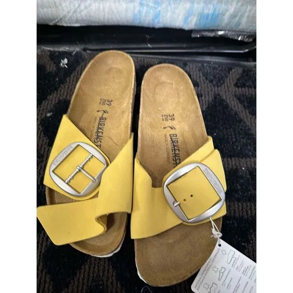 Free People Birkenstock Madrid Big Buckle Sandals
