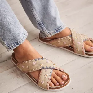 Free People Wildflower Crossband Sandals