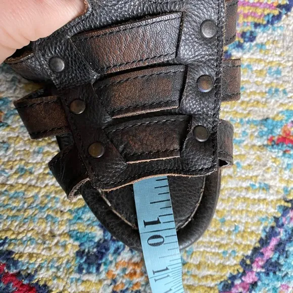 Freebird Zeus Black Gladiator Sandals