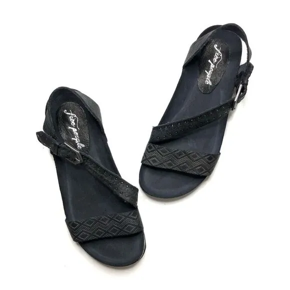 Free People Chasing Valleys Footbed Sandals