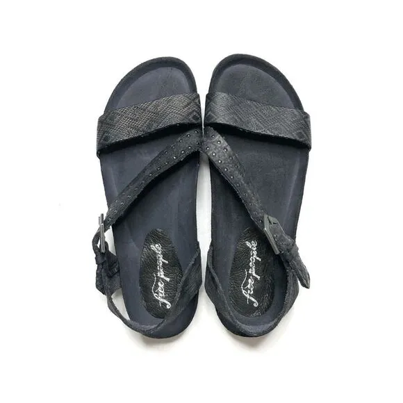 Free People Chasing Valleys Footbed Sandals