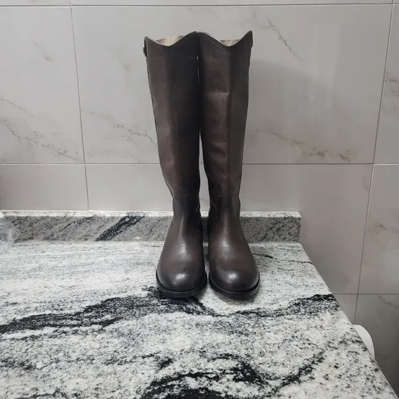 Frye Choice of Calf Leather Melissa Button 2 Riding Boot