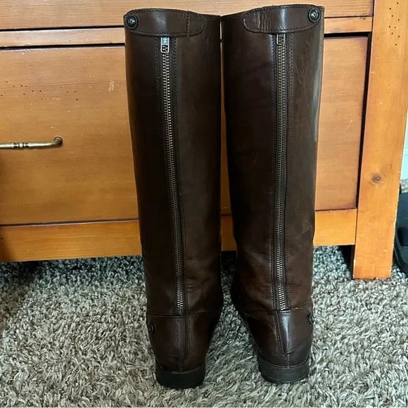 FRYE Women's Melissa Button Back Zip