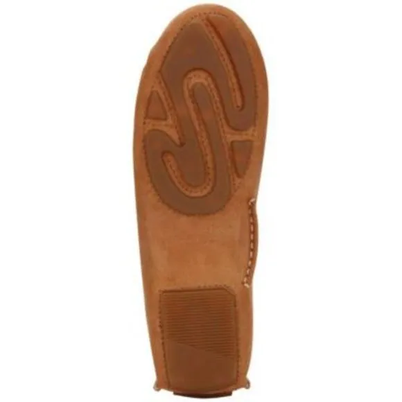 GENTLE SOULS KENNETH COLE Womens Brown Moc-Driver Water Repellent Mina Shoes 7.5