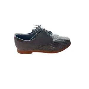 G.H. Bass &amp; Co Ellis Breathable Suede Oxford Dress Shoe Men’s 7.5 Blue NWOB