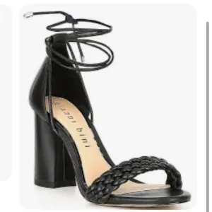 Gianni Bini Tobin Braided Leather Ankle Tie Dress Sandals