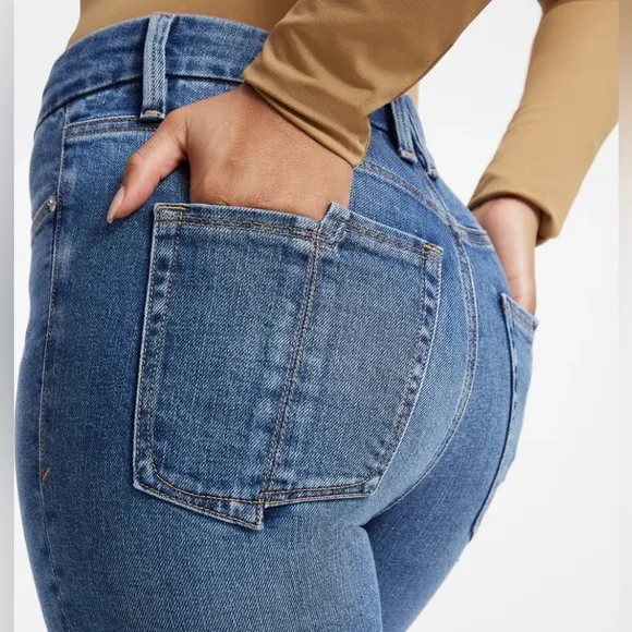 Good American Good Legs Skinny Jeans Indigo234