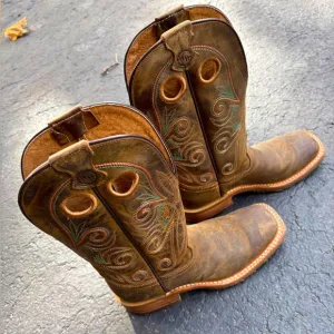 Grace - Double - H Boots - 7.5 M- Cowgirl Boots - Like New!
