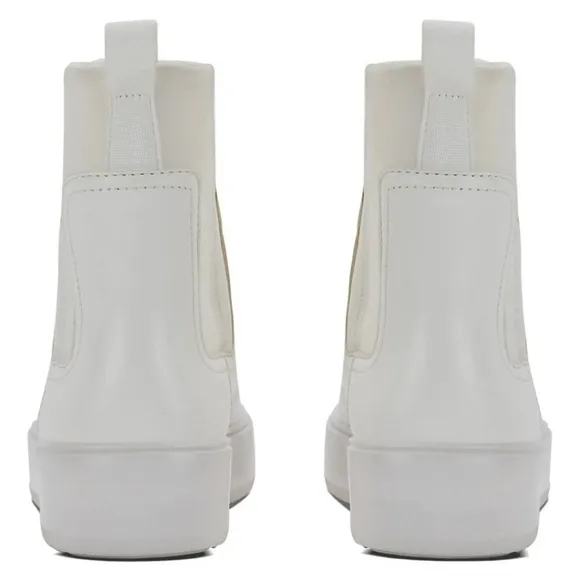 GREATS The Waverly Neoprene Chelsea Women's Blanco sz 9 white boots new
