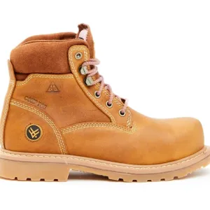 HAWX Trooper Work Boots Composition Toe Tan size 8.5 Utility Construction