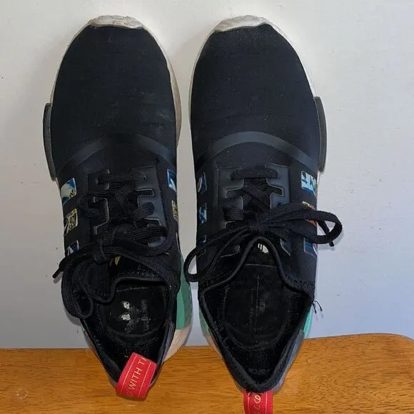 HER STUDIO LONDON X ADIDAS NMD R1 WOMEN’S 11 NEOPRENE LACE-UP ATHLETIC SHOES
