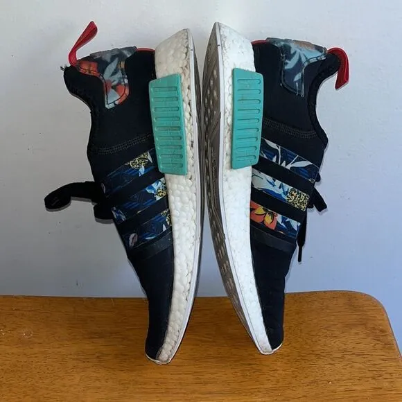 HER STUDIO LONDON X ADIDAS NMD R1 WOMEN’S 11 NEOPRENE LACE-UP ATHLETIC SHOES