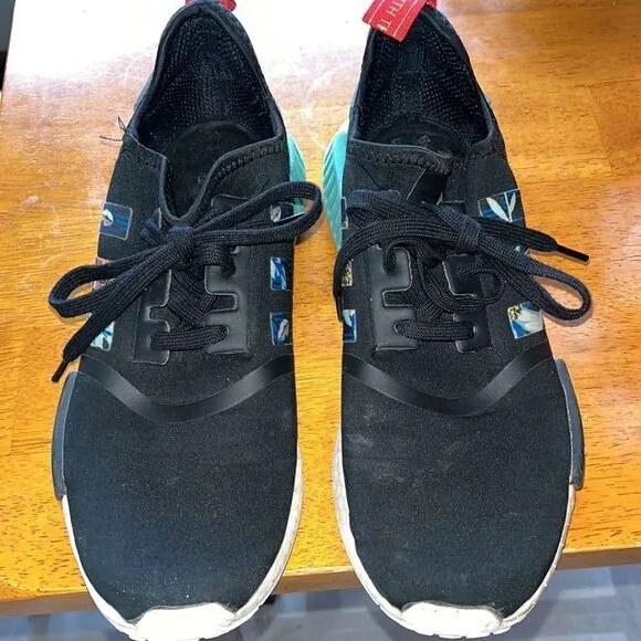 HER STUDIO LONDON X ADIDAS NMD R1 WOMEN’S 11 NEOPRENE LACE-UP ATHLETIC SHOES
