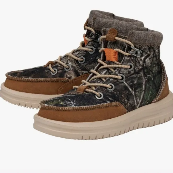 HEY DUDE MENS CAMO BOOTS