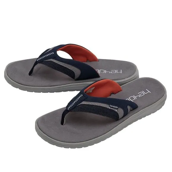 HEY DUDE MEN'S FLINN SOX NAVY SIZE 10 | MEN’S FOOTWEAR | MEN’S SLIP ON SAND