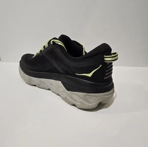 Hoka One One Bondi 7 Men's Black Sneakers Shoes 9