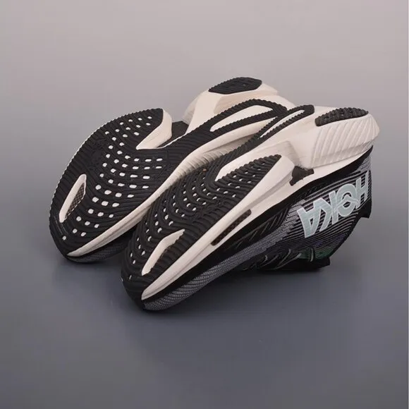 Hoka One One Cielo X1 Gray And Black Running Shoes
