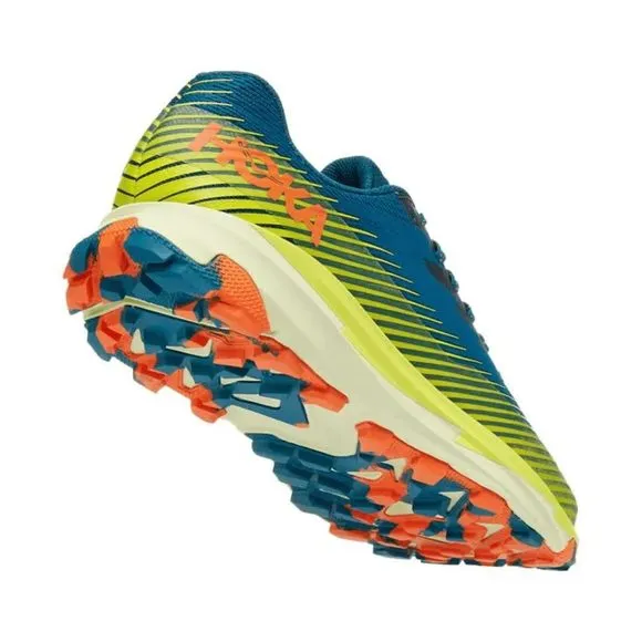 HOKA ONE ONE MEN'S RUNNING SHOES, BLUE CORAL EVENING PRIMROSE, 10 AU