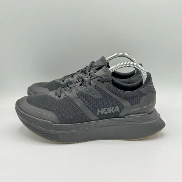 Hoka One One Transport X Black Running Shoes Women's 7 Men's 6 NWOB