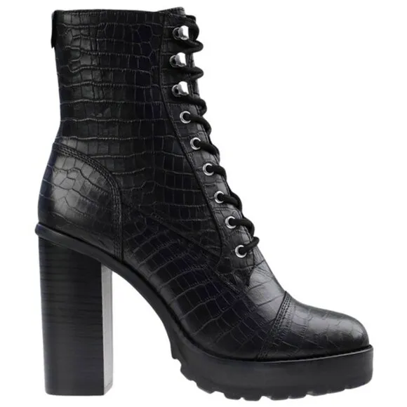 💥HOT ITEM💥Winnie Harlow x Steve Madden LisaLove Genuine Leather Croc Boots