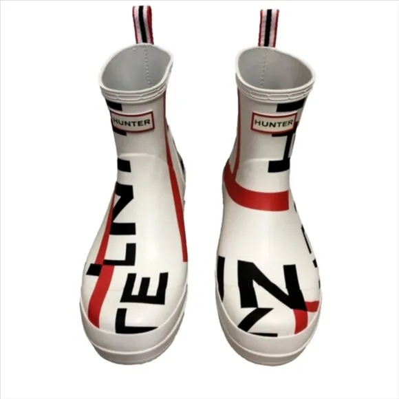 Hunter Original Play Short Exploded Logo Rain Boots