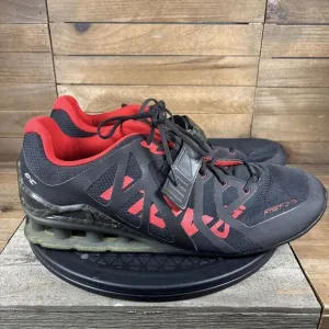 Inov8 Fastlift 335 Men's Size 14 Weightlifting CrossFit Gym Shoes Black Red