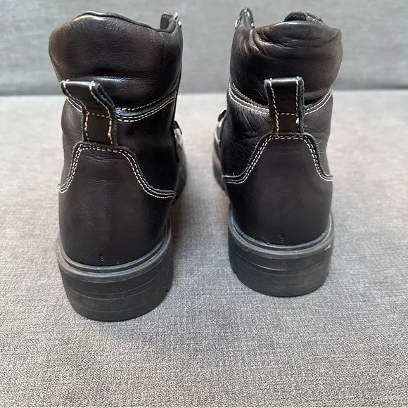 J. Crew Lightweight leather Nordic boots