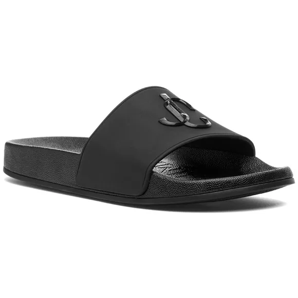 Jimmy Choo Black Slide Sandals