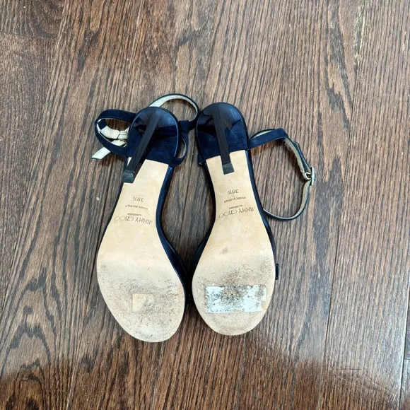 Jimmy Choo Blue Women's Sandals size 39.5
