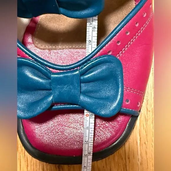 John Fluevog MINI BIPS OPEN-TOE SLINGBACKS  sz 6.5/ 7 run large