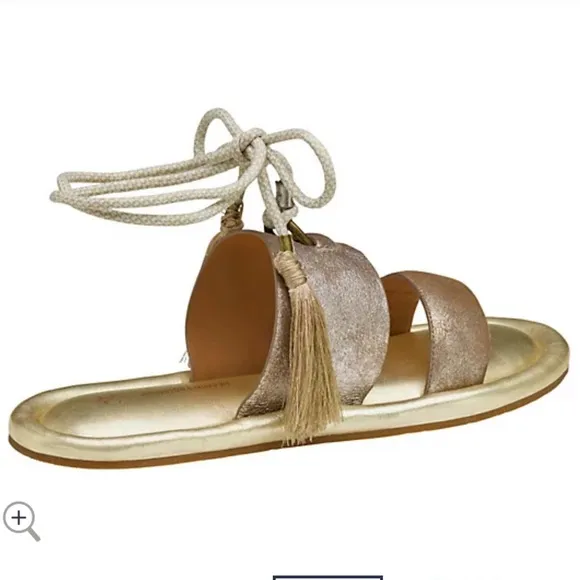 Johnston &amp; Murphy Zoey Ankle Wrap Sandals.