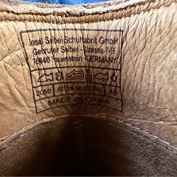 Josef Seibel Caren 29 Brown Leather Ankle Boot