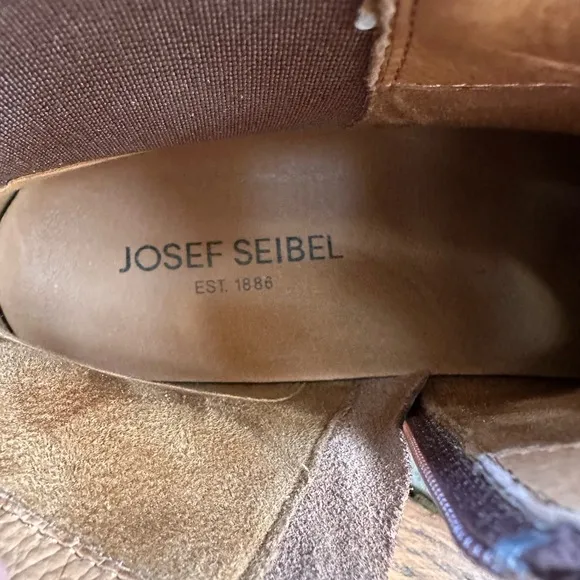 Josef Seibel Caren 29 Brown Leather Ankle Boot