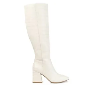 Journee Collection Bone Knee High Boots