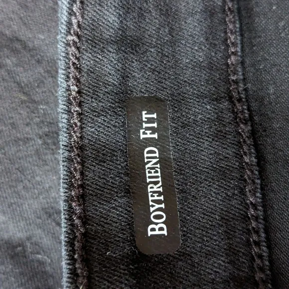 JUDY BLUE Loose Fit Distressed Black High Waist Jeans NWT Sz 20 W