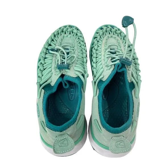 Keen Uneek 2 Cord sandals sneakers Sz 7 green everglade/ malachite