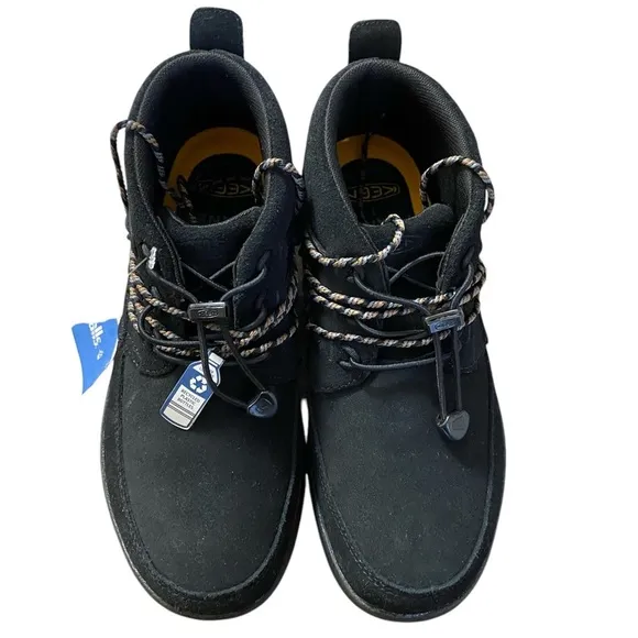 Keen Uneek Chukka arch support boots men black 8.5 NWT