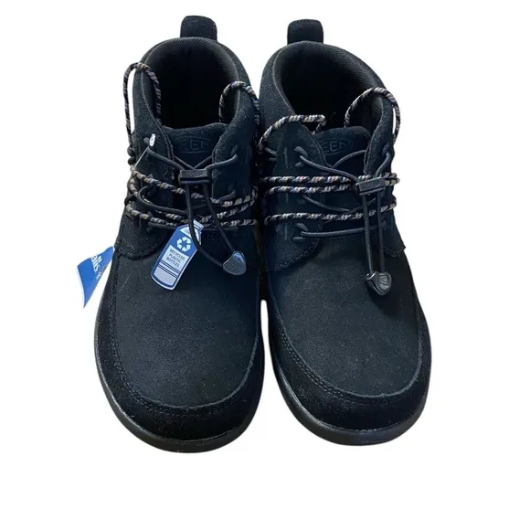 Keen Uneek Chukka arch support boots men black 8.5 NWT