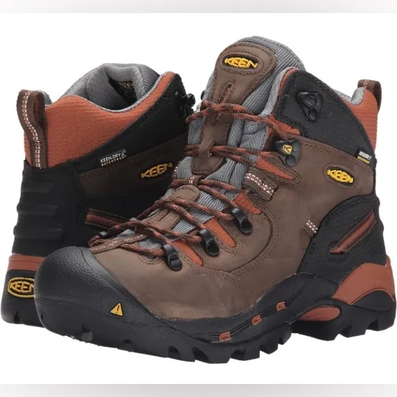 KEEN Utility Men's Pittsburgh6inchSoft ToeWaterproof Work Boots 🥾
