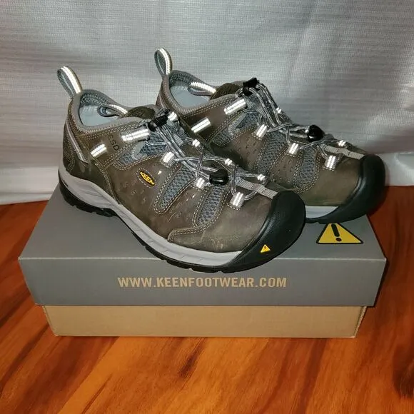KEEN Utility Women's Atlanta Cool 2 Low Steel Toe  Size 8.5 Wide