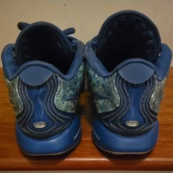 Kids Blue and Green Athletic Shoes