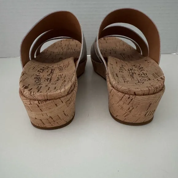 Kork-Ease Menzie Women's Slide Wedge Sandals Metallic Bronze Size 7