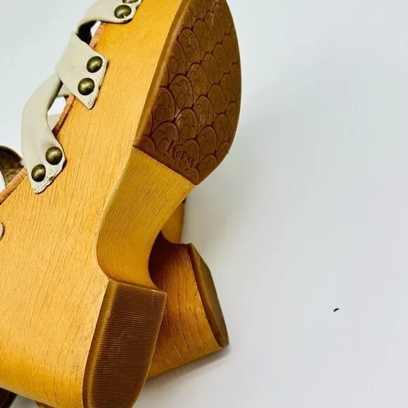 Korks Dawson Wedge Beige Sandals