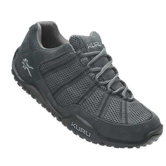 Kuru Chicane Hiking Shoes Lace Up Low Top Lace Up Leather Mesh Camp Gray 13M