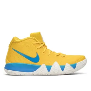 Kyrie 4 Kix Nike Kids Shoes Yellow and Blue