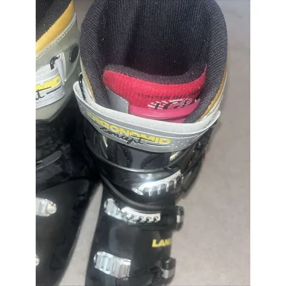 Lange Ski Boots Ergonomid Concept Mid System 6.1 Size 29.5 Skiing Shoe Boot Nice