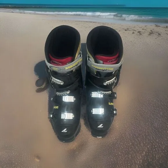 Lange Ski Boots Ergonomid Concept Mid System 6.1 Size 29.5 Skiing Shoe Boot Nice
