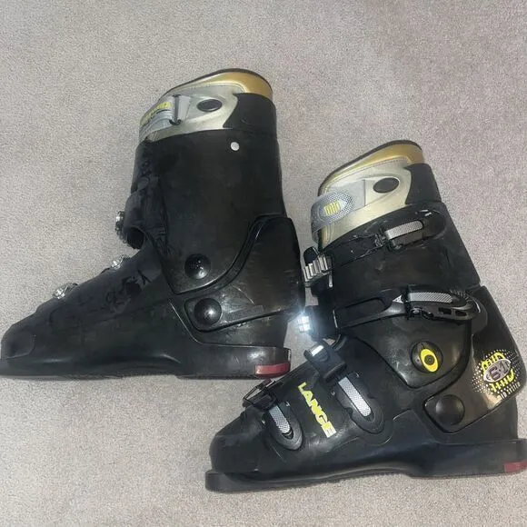 Lange Ski Boots Ergonomid Concept Mid System 6.1 Size 29.5 Skiing Shoe Boot Nice