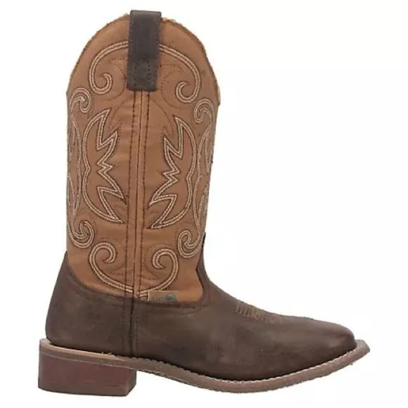 Laredo Women's Caney Leather Pull On Boots 9