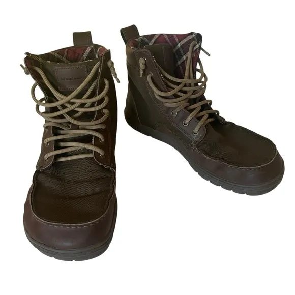 LEMS BOULDER BOOTS TIMBER BAREFOOT MINIMALIST SHOE SIZE 45